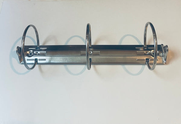 2Pcs Half Size 3-Ring Binder Mechanisms-2" Ring Size Half Size 5 ½" W x 8 ½" H