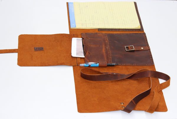 Leather Notepad Portfolio-Business Legal pad Portfolio Case