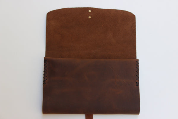 Distressed Brown Notebook Cover