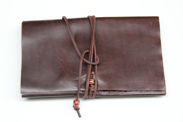 Leather Sketchbook Portfolio-Brown Notebook Journal