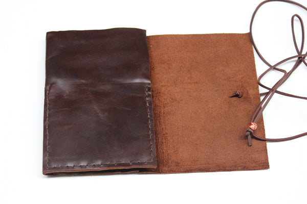 Leather Sketchbook Portfolio-Brown Notebook Journal
