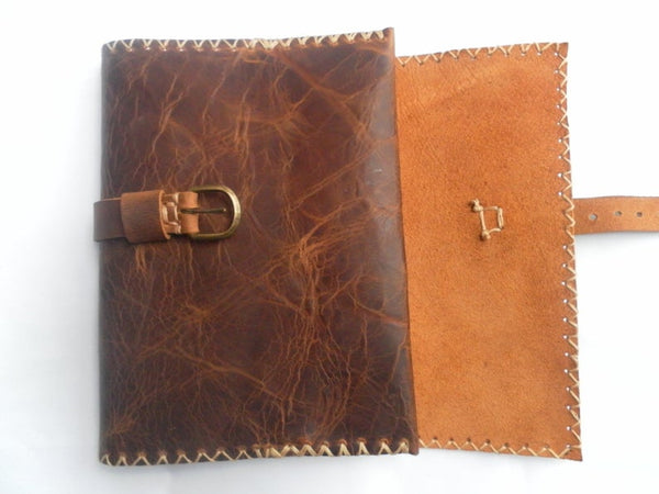 Refillable Leather Notebook Journal