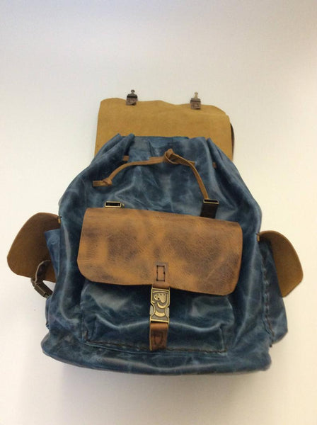 Leather Backpack for Weekend Trip