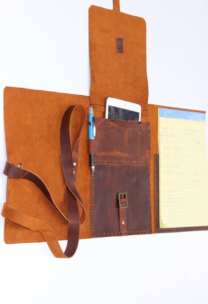 Leather Notepad Portfolio-Business Legal pad Portfolio Case